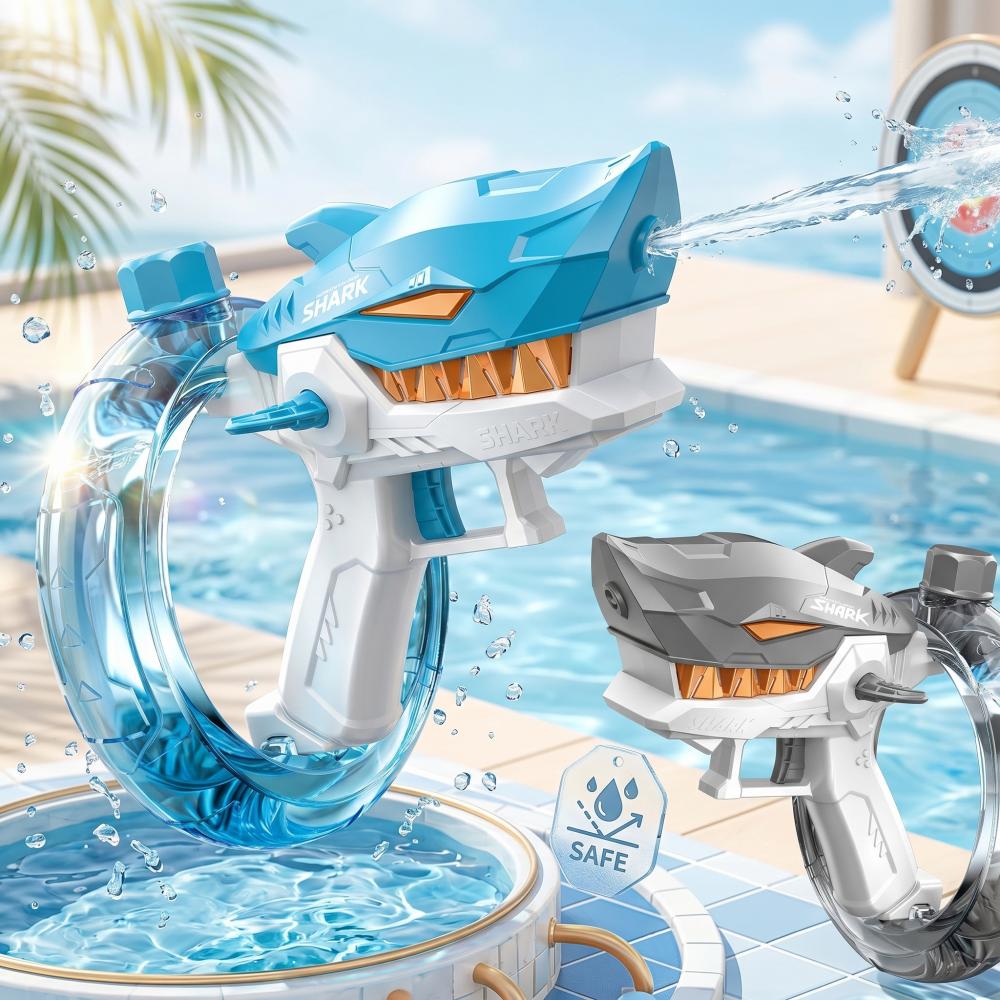 Aquarium Fish Shark - Shark Electric Water Gun High Speed