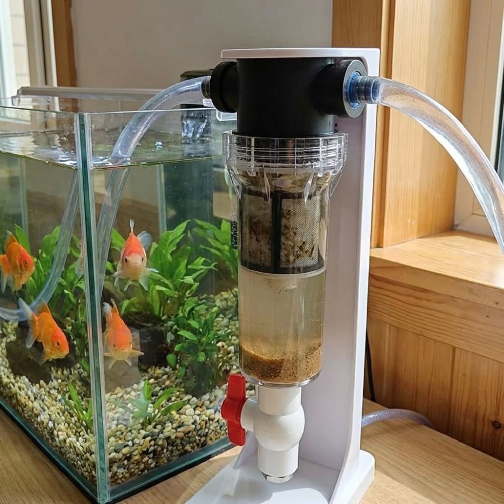 Aquarium Fish Waste Collector - 1/2 3/4 Female Thread Aquarium Feces