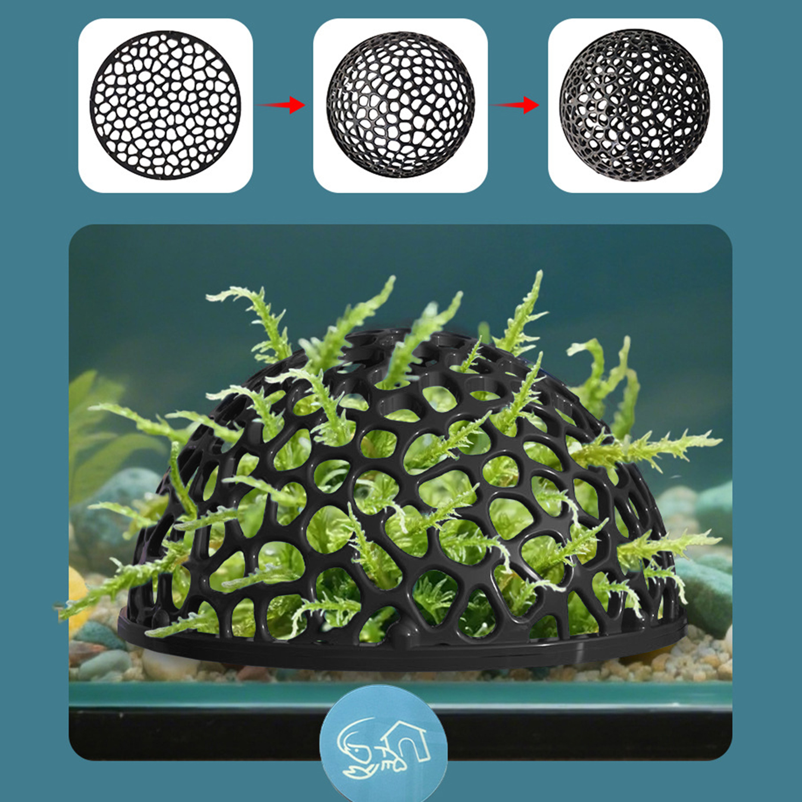 Aquarium Fish Game - Aquarium Hiden Cave Shelter for Small