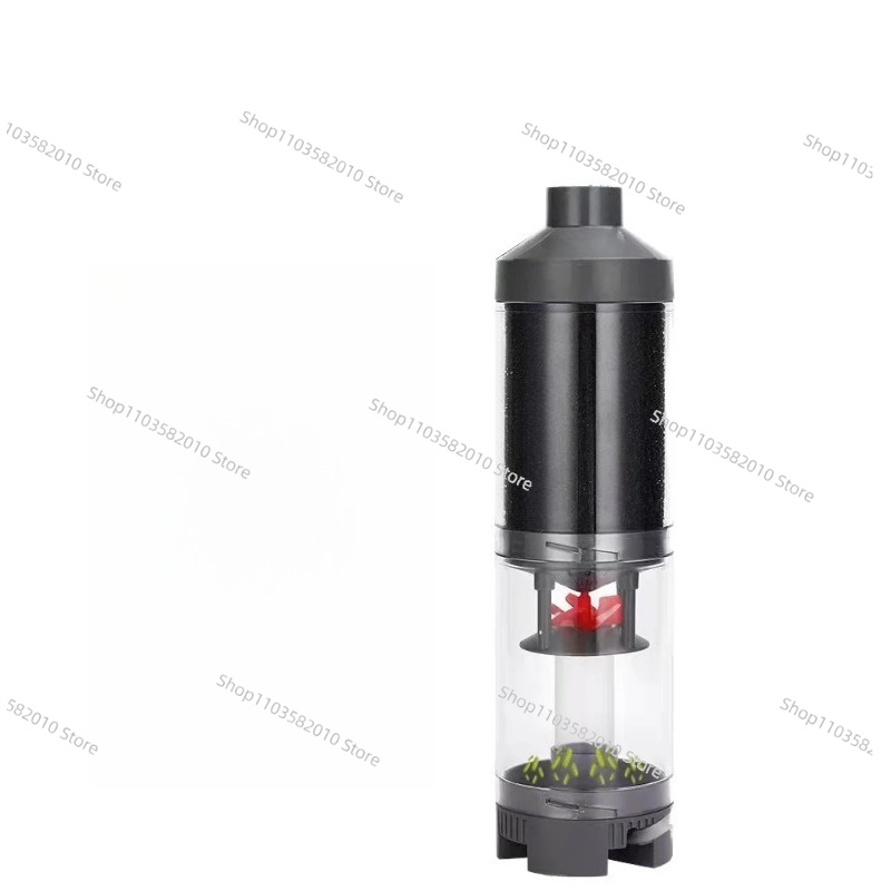 Aquarium Fish Waste Collector - Transparent Desktop Plastic Aquarium, Compact Display