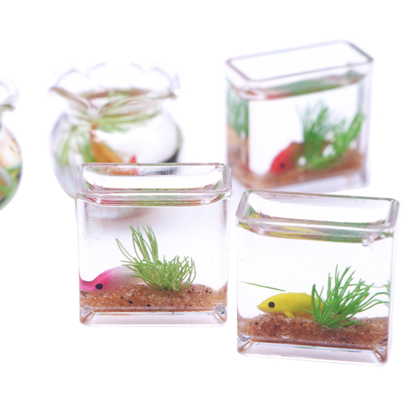 1Pc 1:12 Dollhouse Miniature F - огляд і ціна Aquarium Fish Accessories