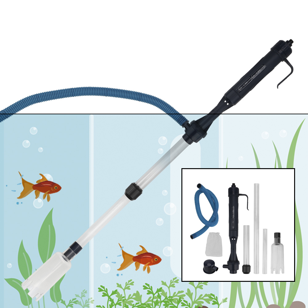 Electric Water Change Pump Fil - огляд і ціна Aquarium Fish Waste Collector