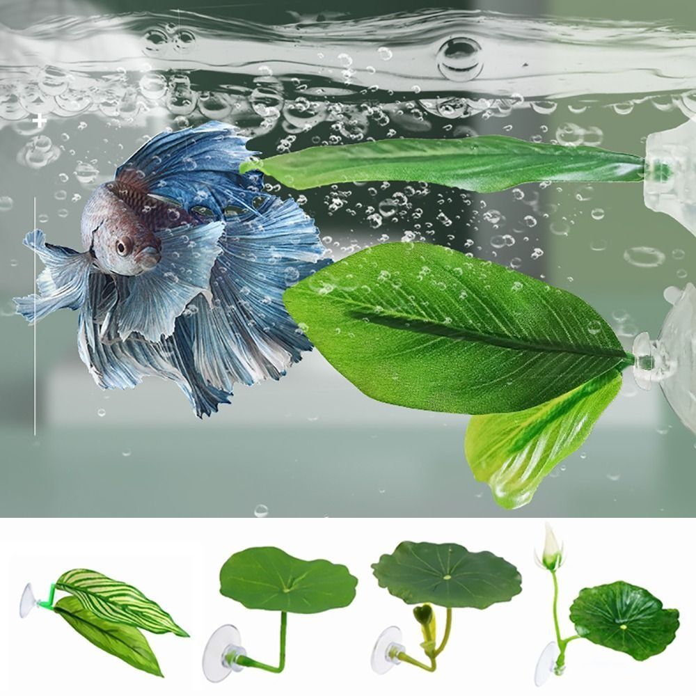 Plastic Betta Fish Rest Leaf S - огляд і ціна Aquarium Fish Game