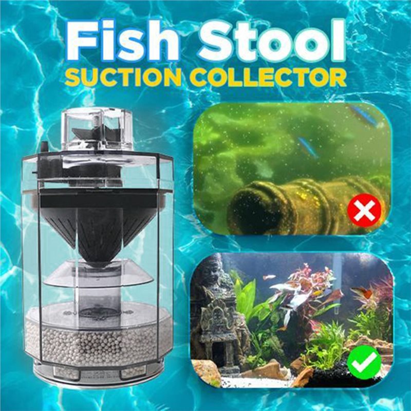 ABBP-Fish Tank Waste Collector - огляд і ціна Aquarium Fish Waste Collector