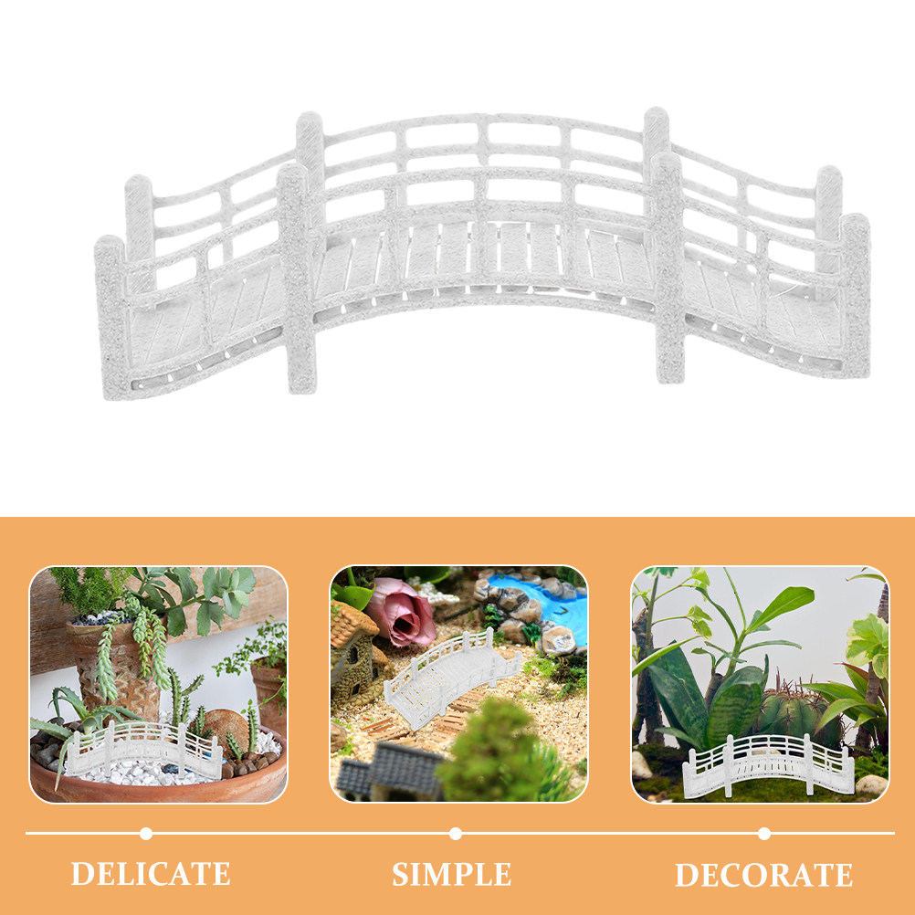 Miniature Arch Bridge Garden A - огляд і ціна Aquarium Fish Accessories