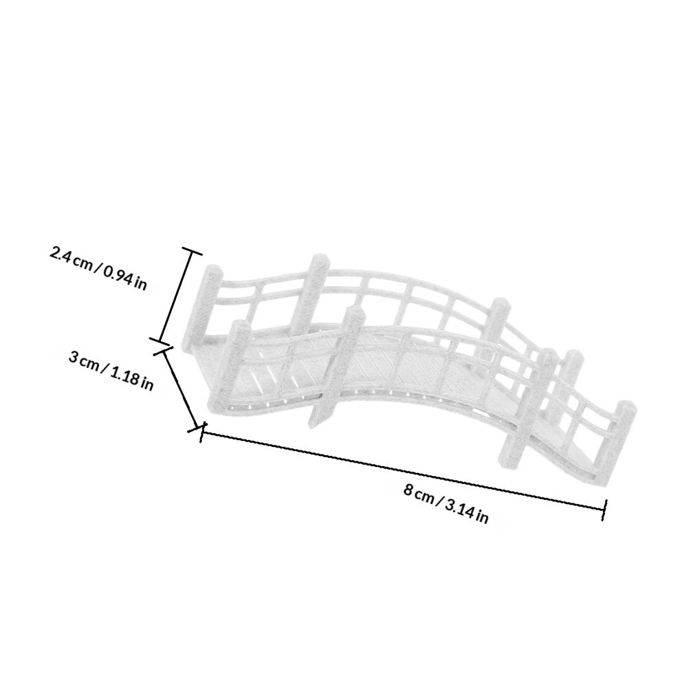 Miniature Arch Bridge Garden A - огляд і ціна Aquarium Fish Accessories