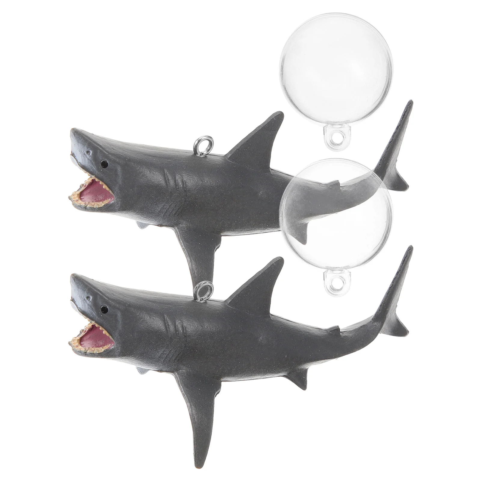 2pcs Fish Tank Shark Decoratio - огляд і ціна Aquarium Fish Shark