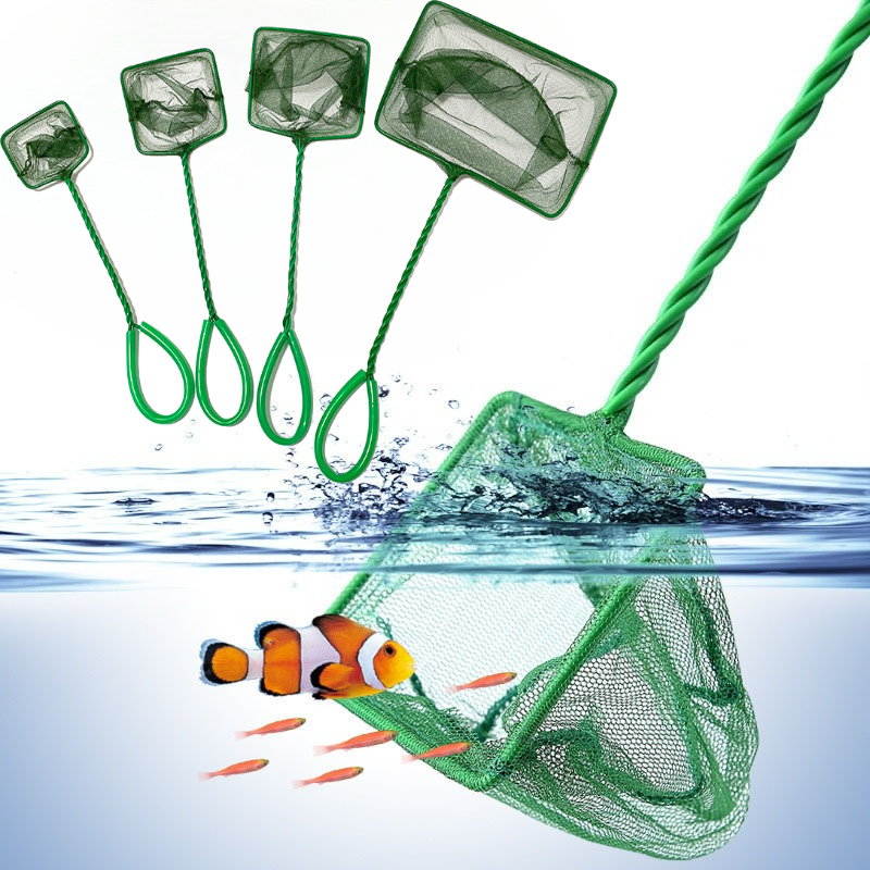 3-10inch Fish Net Long Handle  - огляд і ціна Aquarium Fish Long