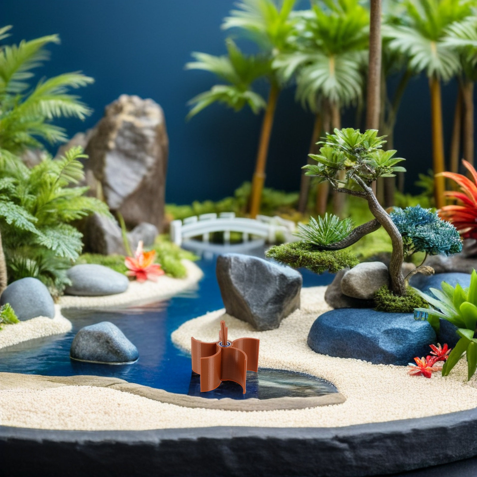 Small Rockery Fountain Water W - огляд і ціна Aquarium Fish Accessories
