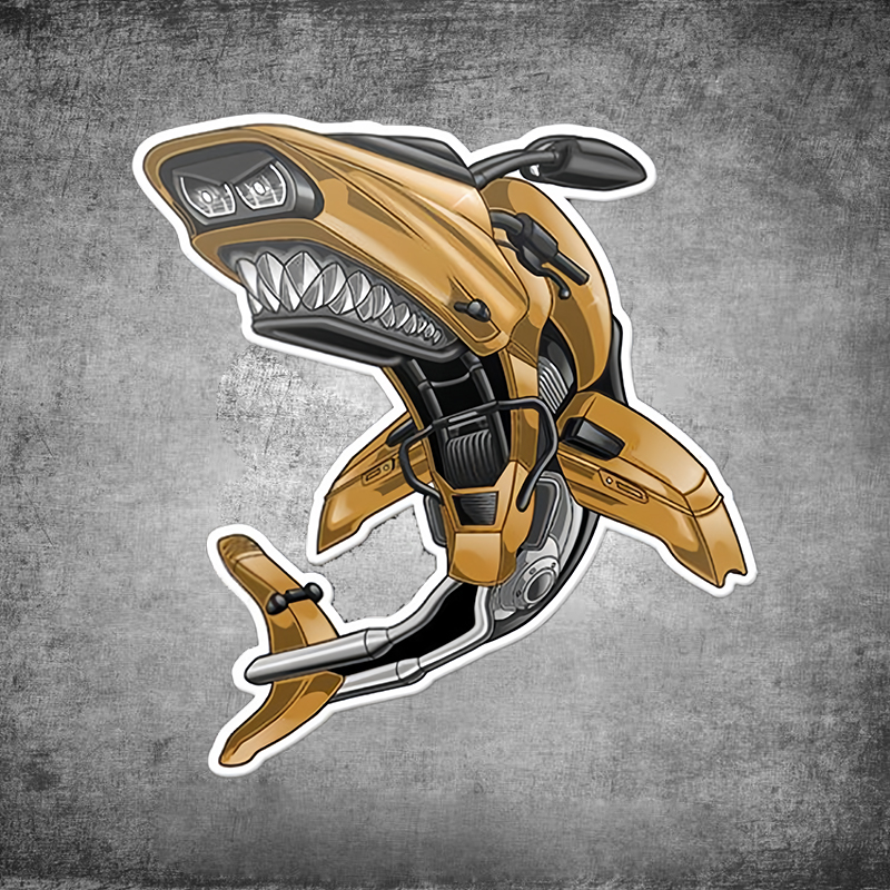 1PC Shark Nose Motorcycle Fair - огляд і ціна Aquarium Fish Shark