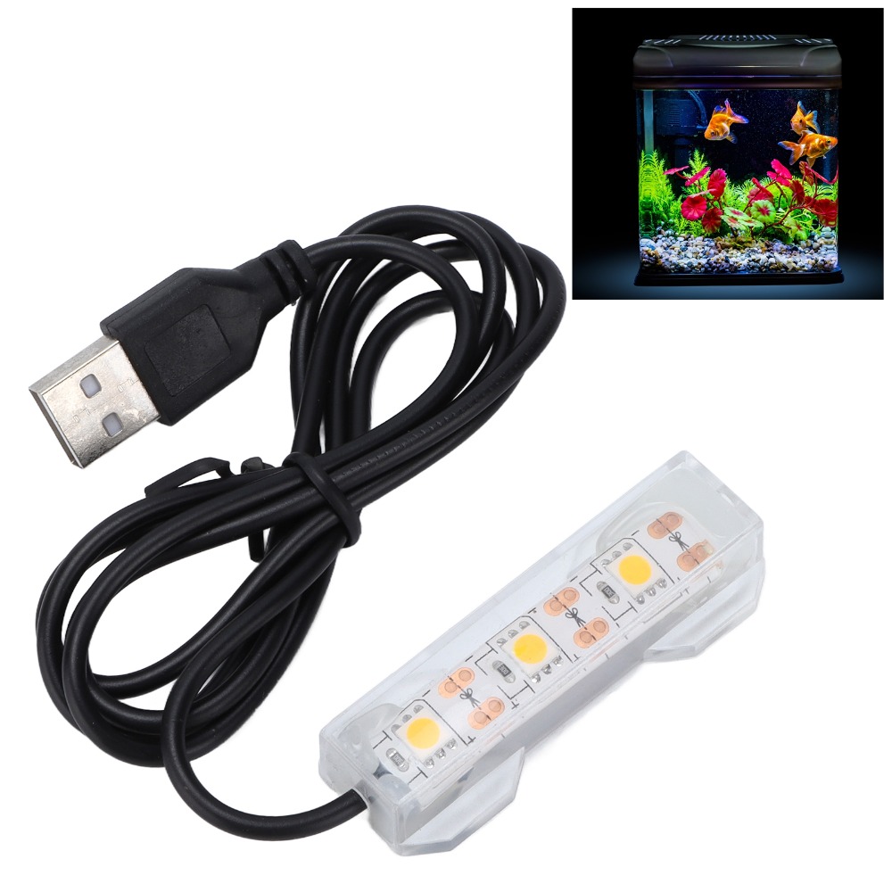 Decorative Lighting USB Aquari - огляд і ціна Aquarium Fish Light Lamp