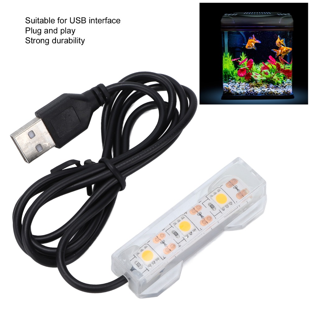Decorative Lighting USB Aquari - огляд і ціна Aquarium Fish Light Lamp