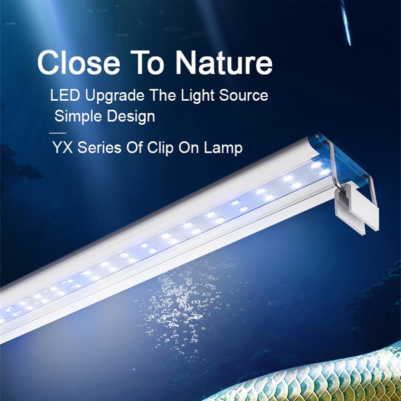 Extensible Waterproof Clip on  - огляд і ціна Aquarium Fish Light Lamp