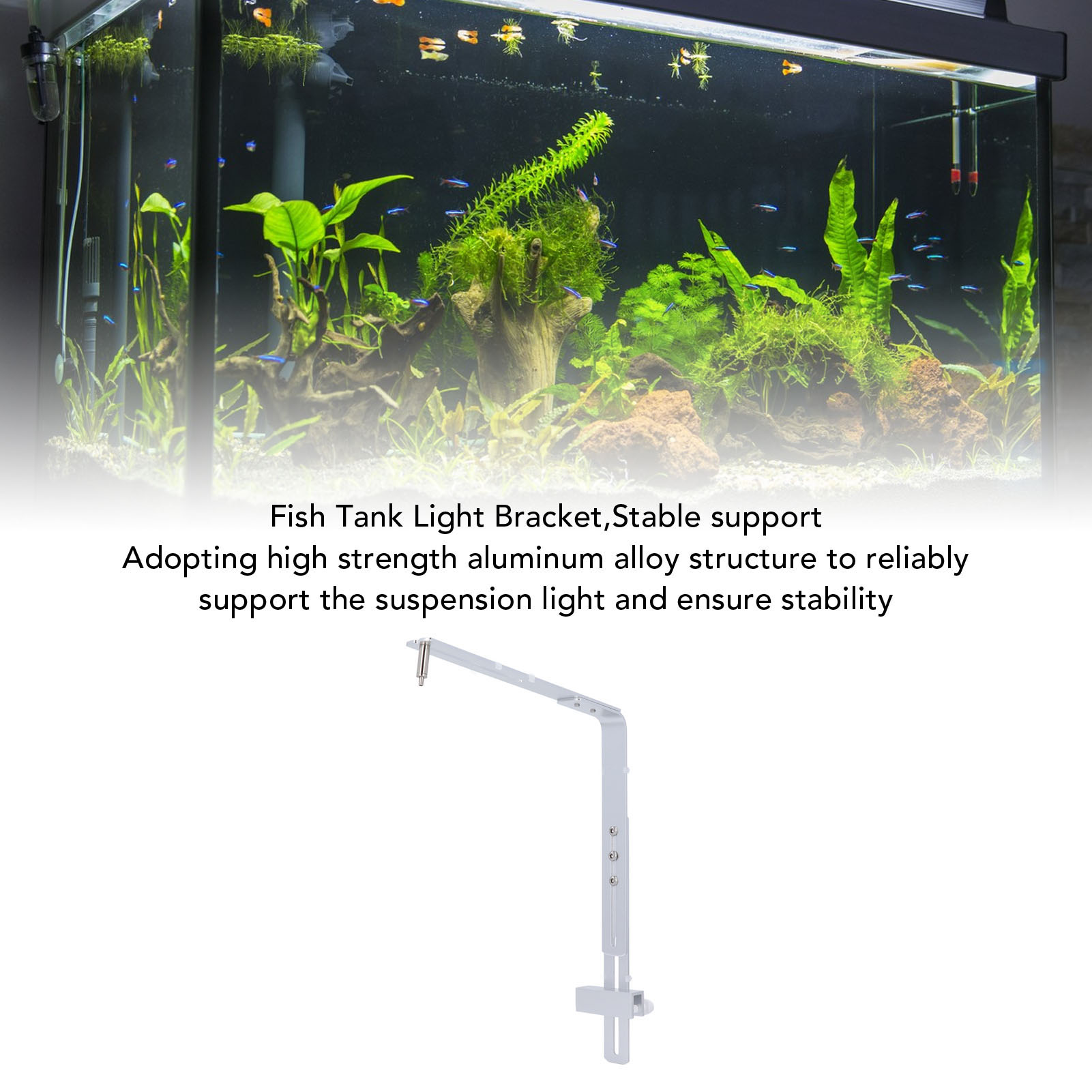 Aquarium Lamp Stand Aquarium L - огляд і ціна Aquarium Fish Light Lamp