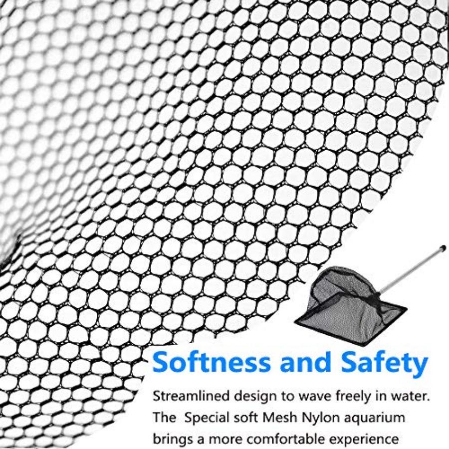Aquarium Fish Net Fine Mesh Fi - огляд і ціна Aquarium Fish Long