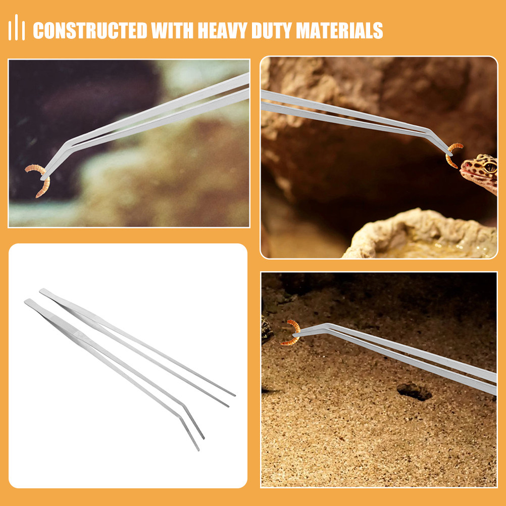 2Pcs Long Aquarium Tweezers Me - огляд і ціна Aquarium Fish Long
