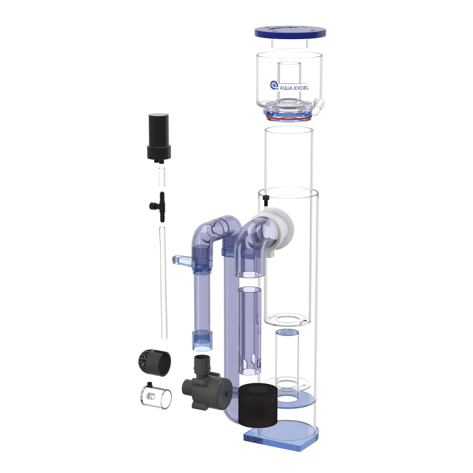 AQUA EXCEL AE-75H/100H Hang-on - огляд і ціна Protein Skimmer Reef