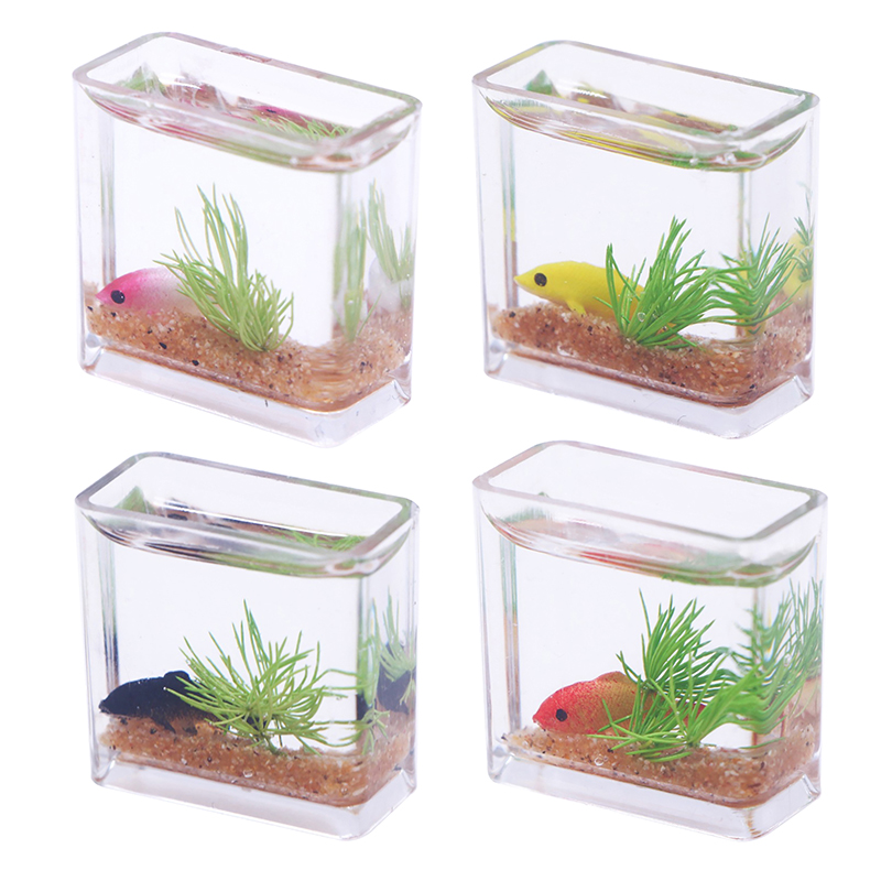1Pc 1:12 Dollhouse Miniature F - огляд і ціна Aquarium Fish Accessories