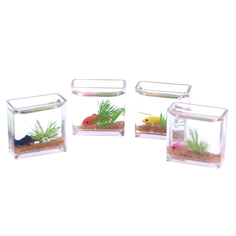 1Pc 1:12 Dollhouse Miniature F - огляд і ціна Aquarium Fish Accessories