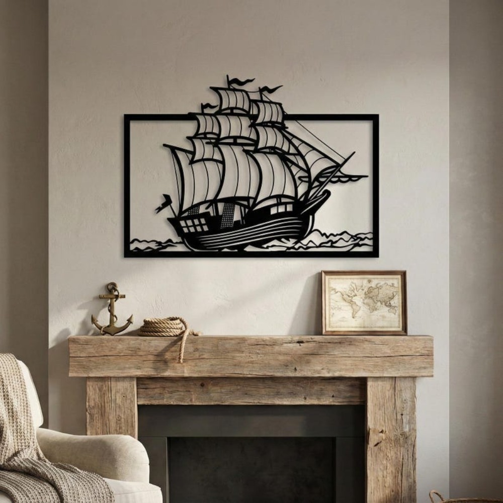 Metal Sailboat Wall Art, Coast - огляд і ціна Aquarium Fish Names