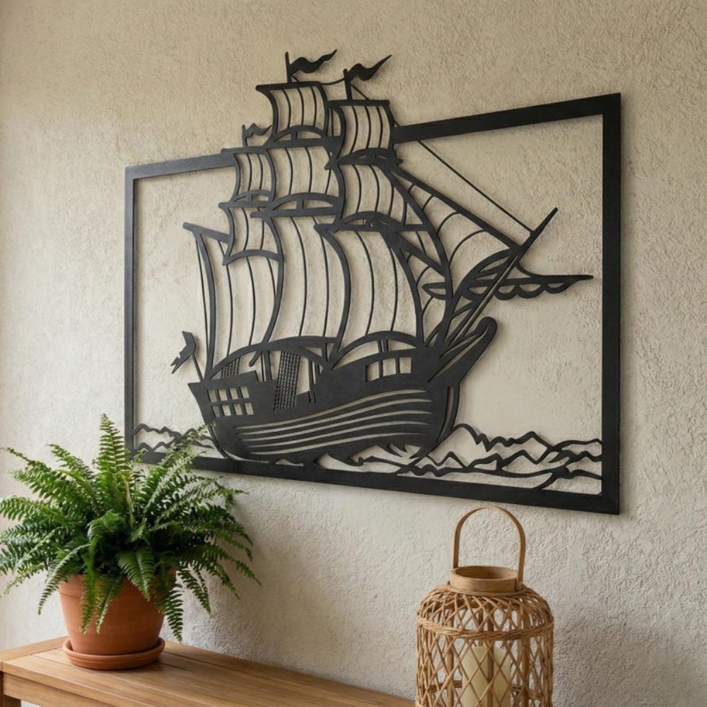 Metal Sailboat Wall Art, Coast - огляд і ціна Aquarium Fish Names