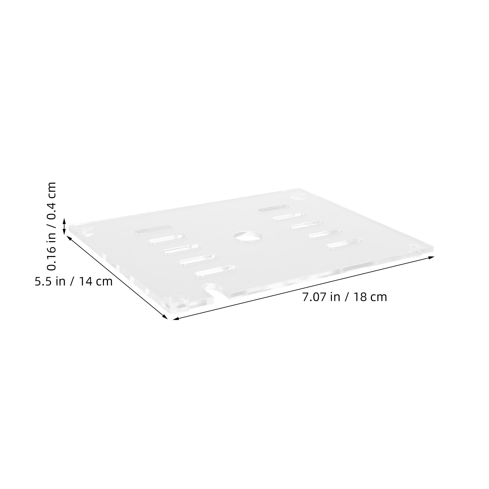 Clear Fish Tank Lid 7.1x5.5 In - огляд і ціна Aquarium Fish Keeping