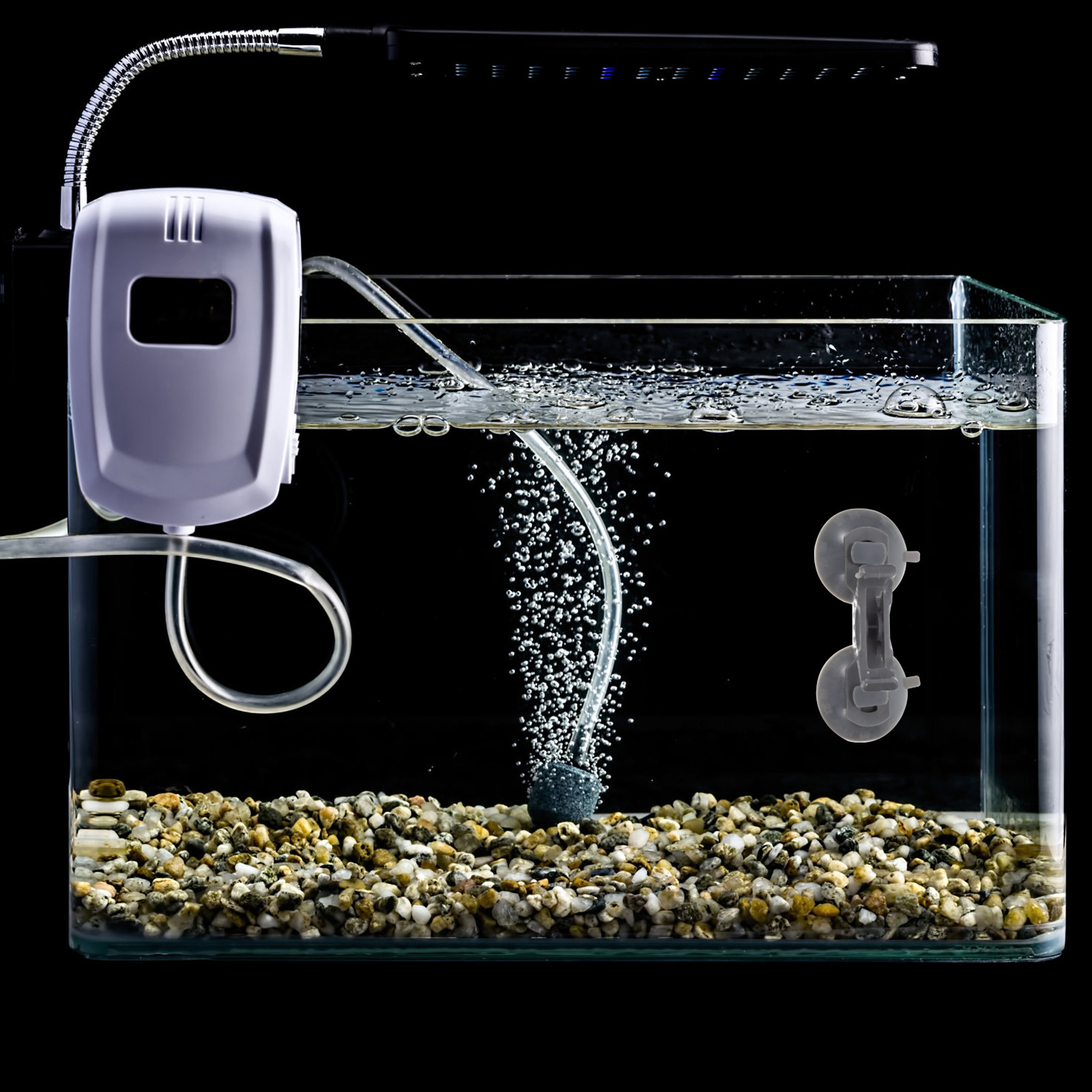 2Pcs Plastic Fish Tank Lamp Br - огляд і ціна Aquarium Fish Light Lamp