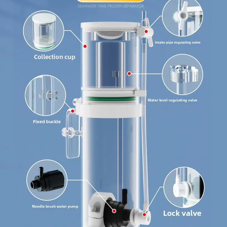 110V-240V New Mini Aquarium Pr - огляд і ціна Protein Skimmer Reef