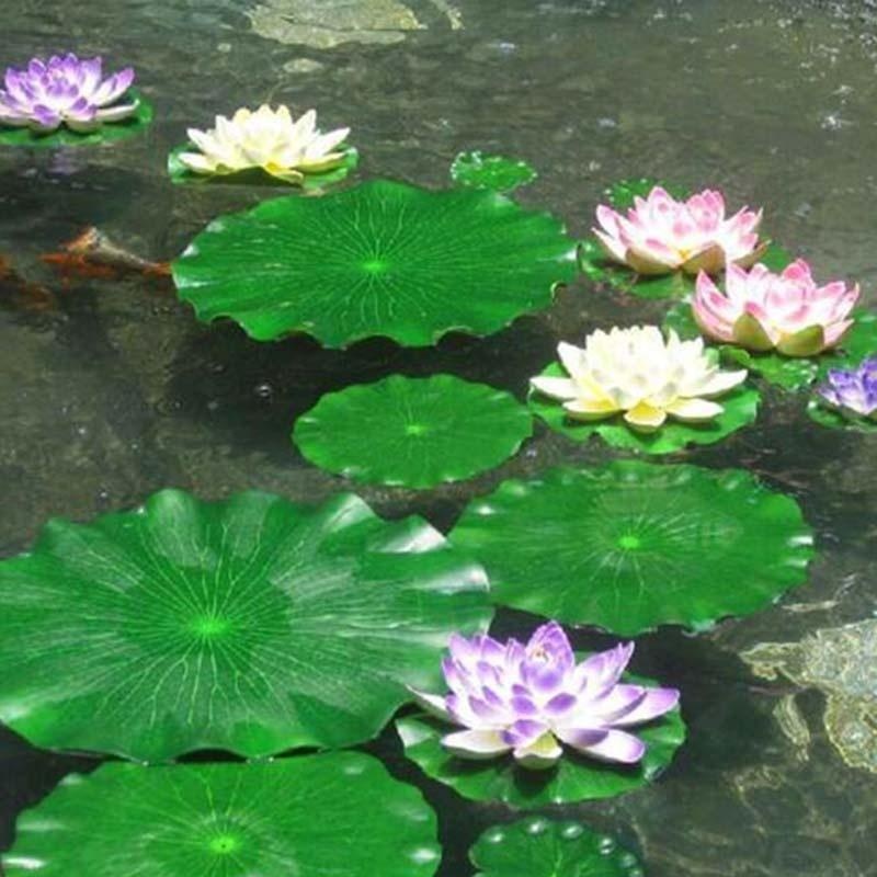 2026 Artificial Water Lily Lot - огляд і ціна Aquarium Fish Accessories
