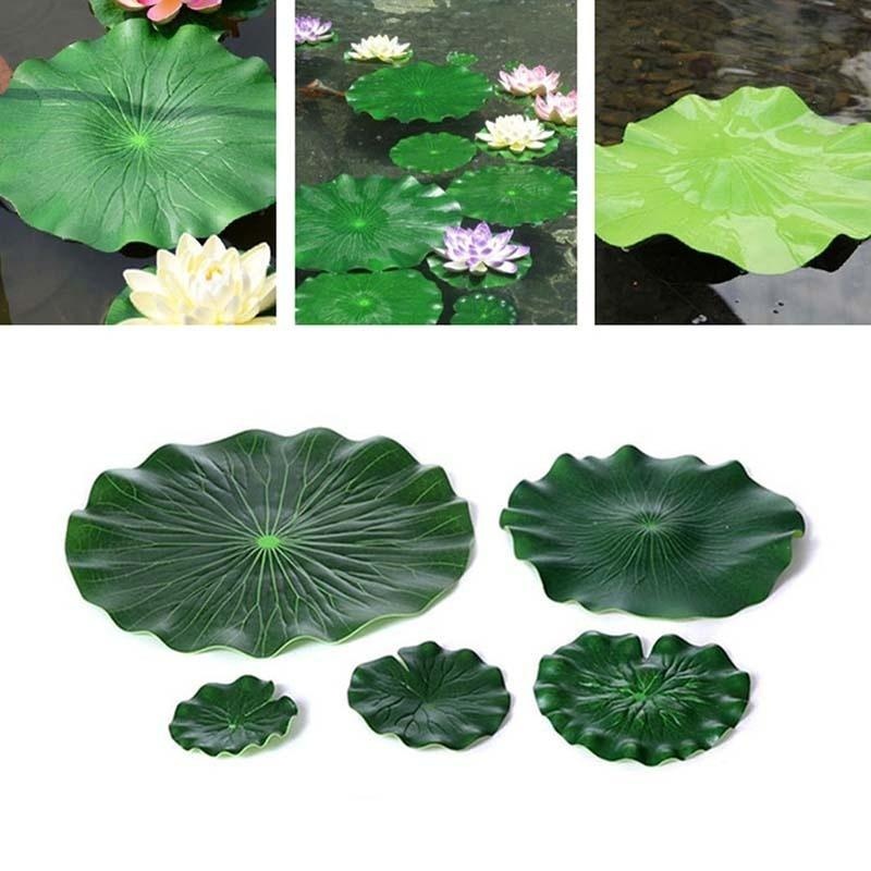 2026 Artificial Water Lily Lot - огляд і ціна Aquarium Fish Accessories