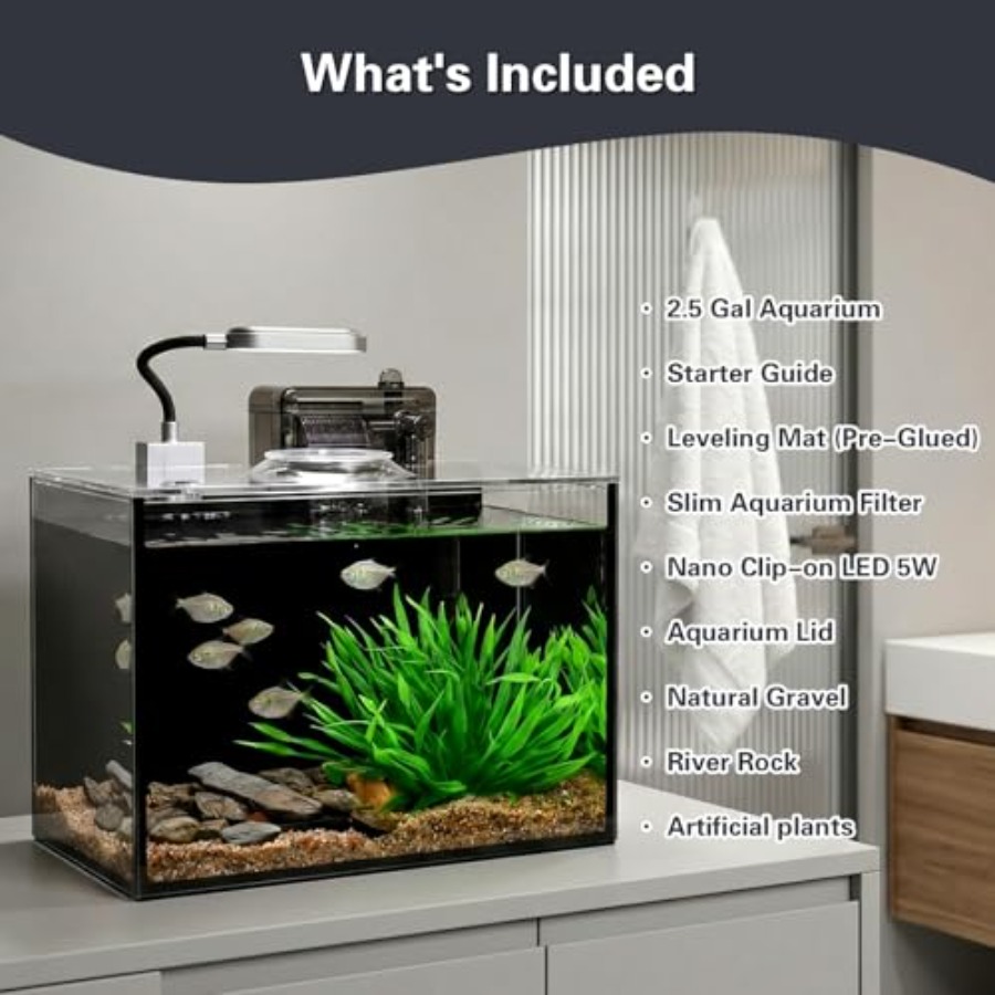 5 Small Aquarium Set Glass Fis - огляд і ціна Aquarium Fish Keeping