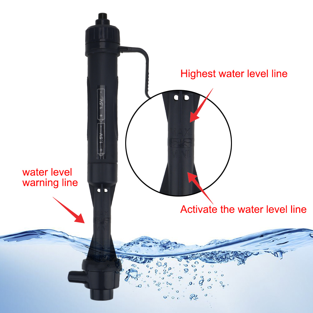 Electric Water Change Pump Gra - огляд і ціна Aquarium Fish Waste Collector