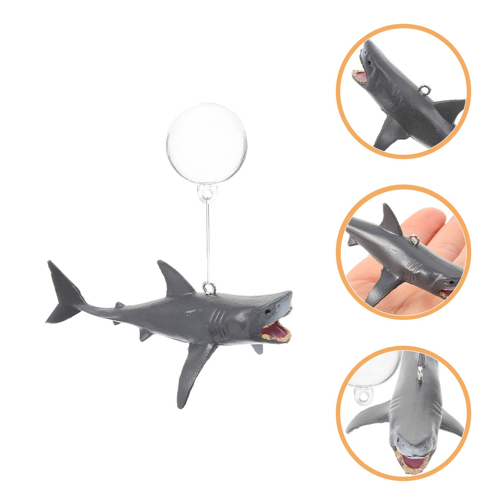 1Set Realistic Shark-Shaped Fl - огляд і ціна Aquarium Fish Shark