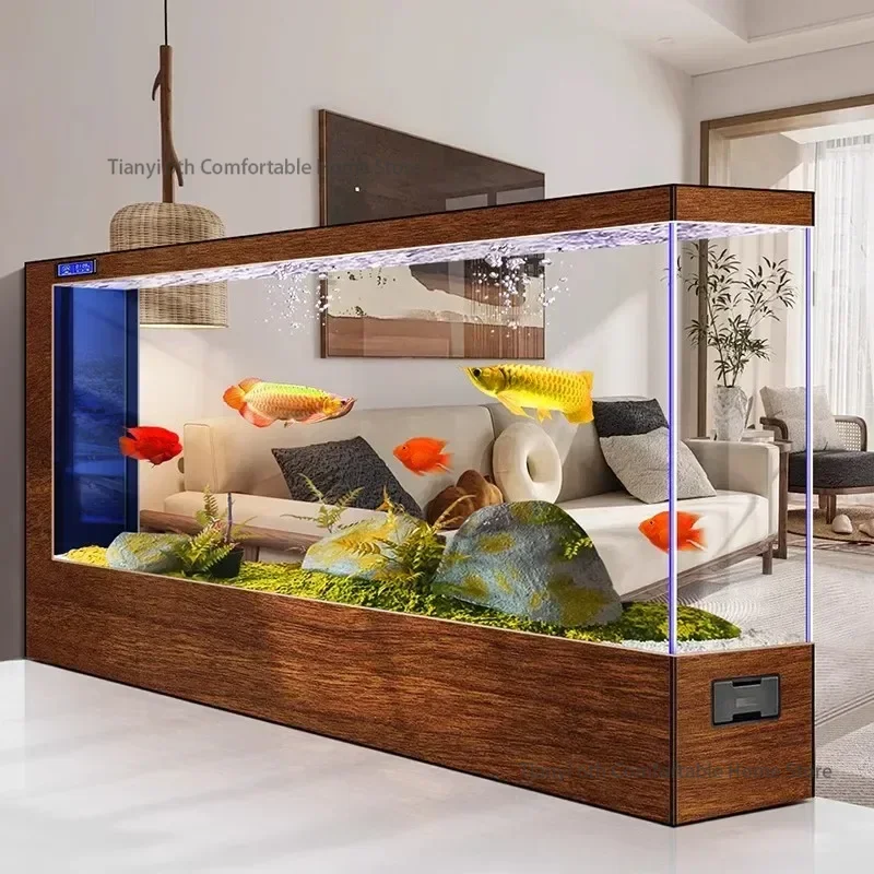 Super Large Transparent Luxury - огляд і ціна Aquarium Fish Long