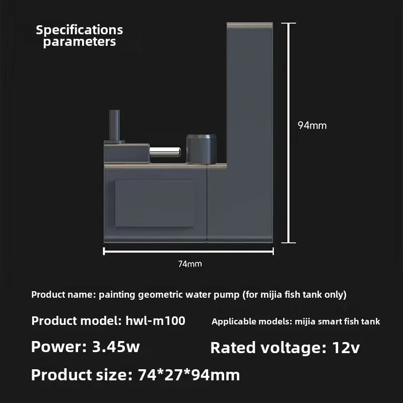 1pcs For Xiaomi Mijia smart aq - огляд і ціна Aquarium Fish Accessories
