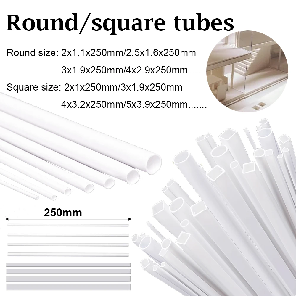 5pcs ABS plastic square tube h - огляд і ціна Aquarium Fish Real