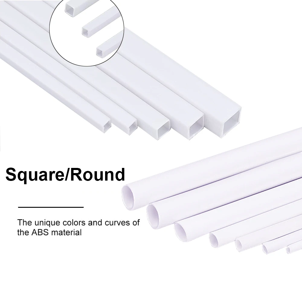 5pcs ABS plastic square tube h - огляд і ціна Aquarium Fish Real