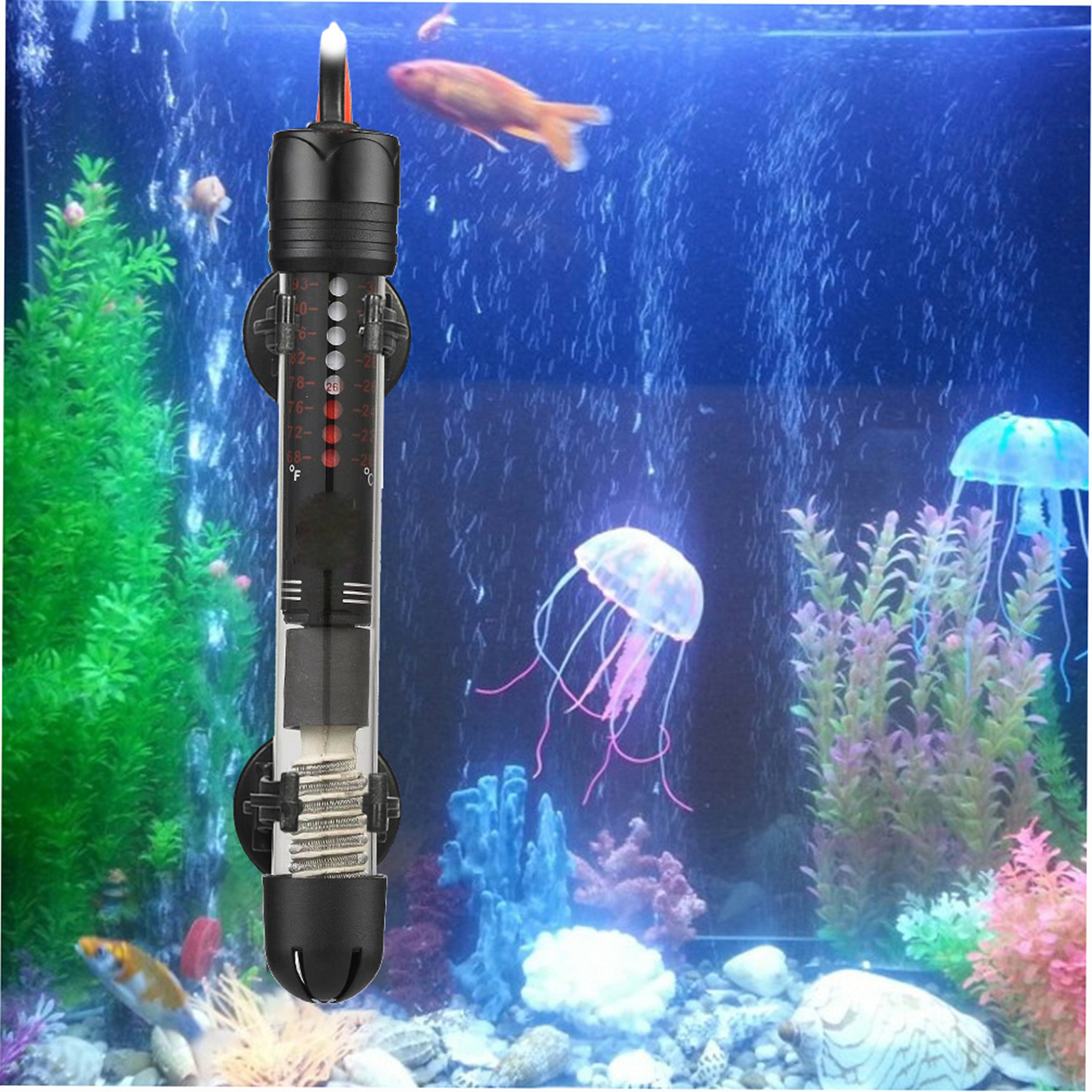 Submersible Heater Heating Rod - огляд і ціна Aquarium Fish Lamp