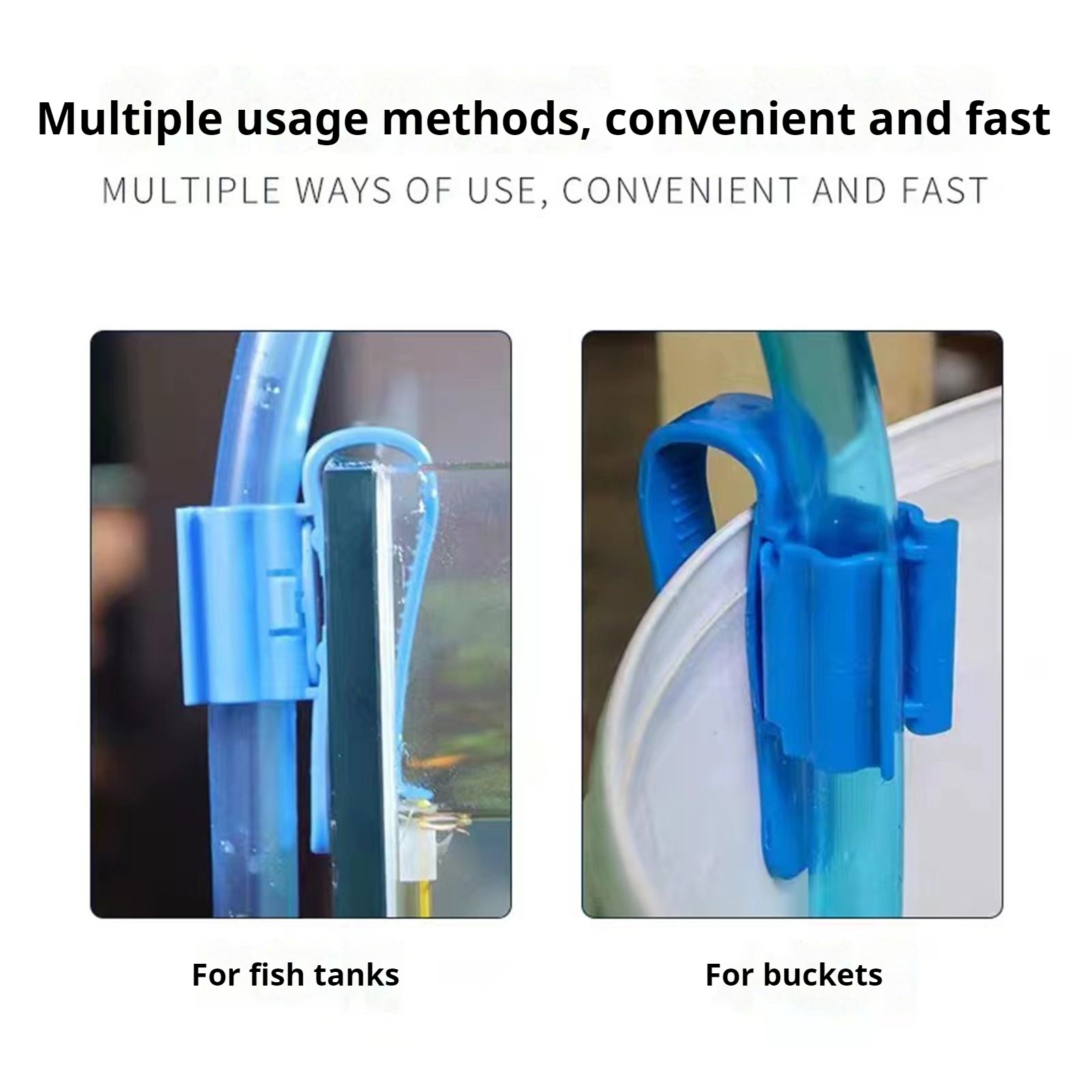 Aquarium Tube Holder Clip Fish - огляд і ціна Aquarium Fish Real