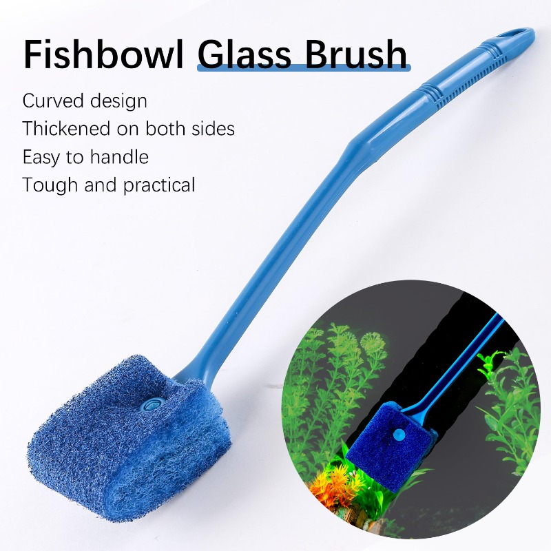 New Aquarium Algae Scraper Dou - огляд і ціна Aquarium Fish Long