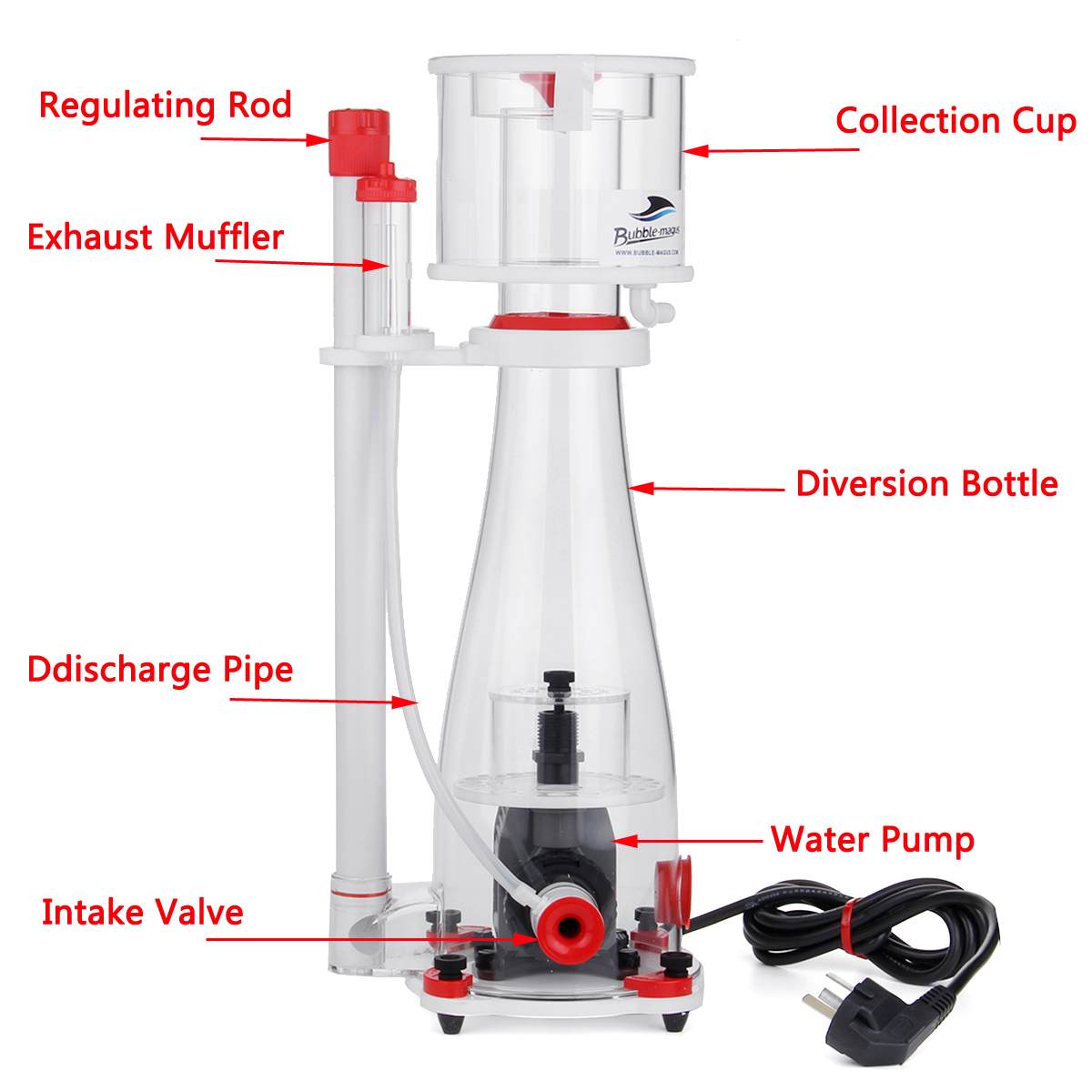 220V Bubble Magus Curve5 Aquar - огляд і ціна Protein Skimmer Reef