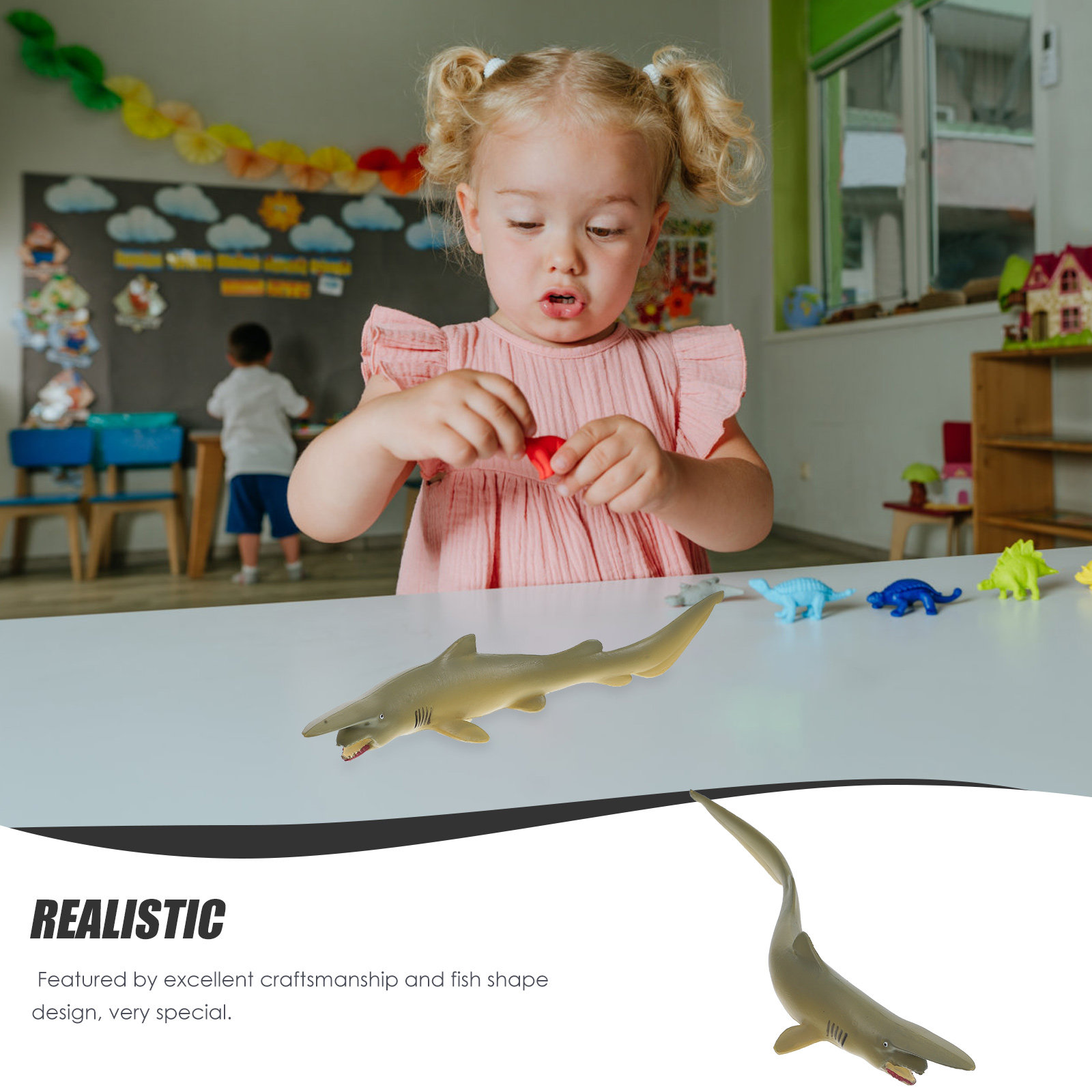 Simulation Goblin Shark Aquari - огляд і ціна Aquarium Fish Shark