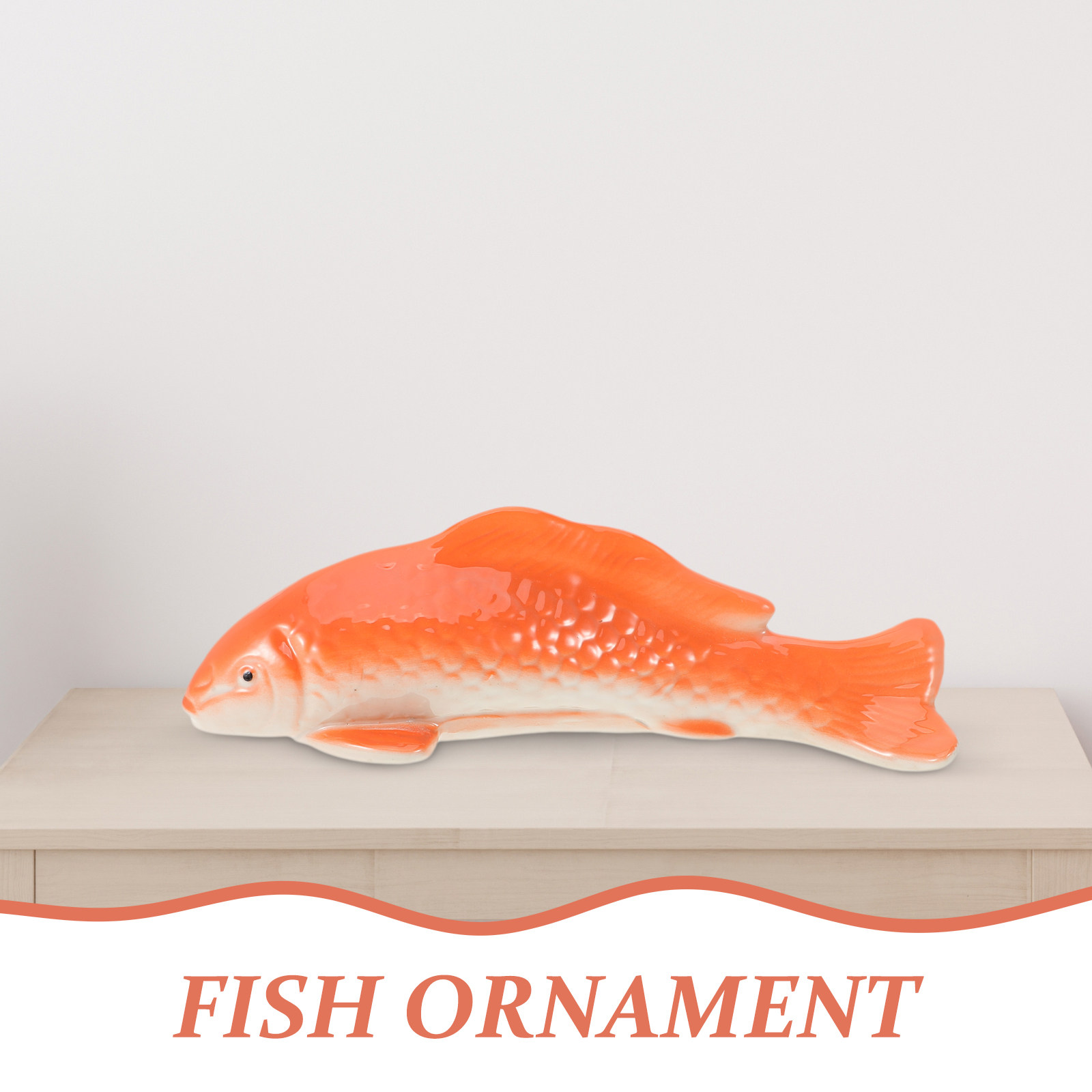 Ceramic Goldfish Sculpture Dec - огляд і ціна Aquarium Fish Long
