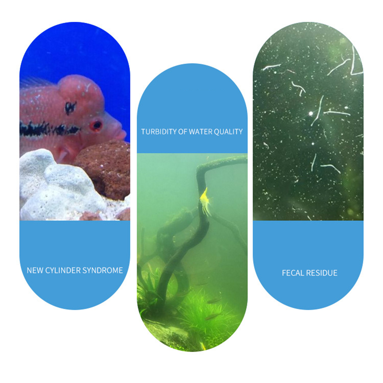 Aquarium Nitrifying Nitrobacte - огляд і ціна Aquarium Fish Waste Collector