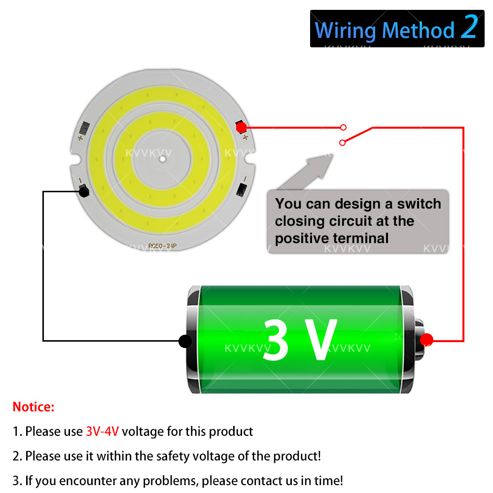 3V 4V Round COB LED Lamp Parts - огляд і ціна Aquarium Fish Lamp