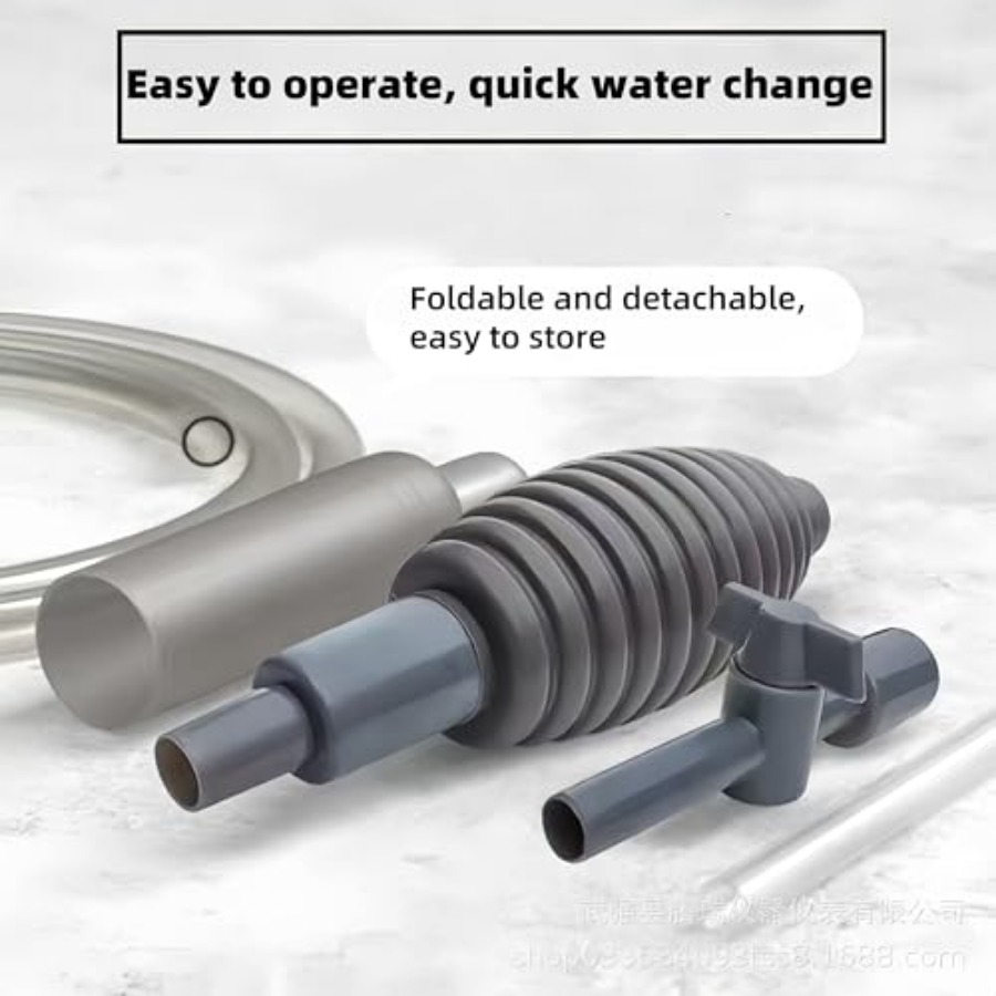 Aquarium Vacuum Gravel Cleaner - огляд і ціна Aquarium Fish Long
