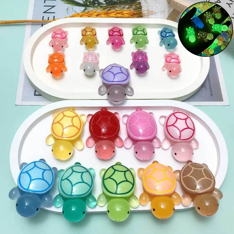 6/10pcs Mini Luminous Turtle H - огляд і ціна Aquarium Fish Names
