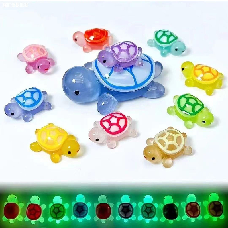 6/10pcs Mini Luminous Turtle H - огляд і ціна Aquarium Fish Names