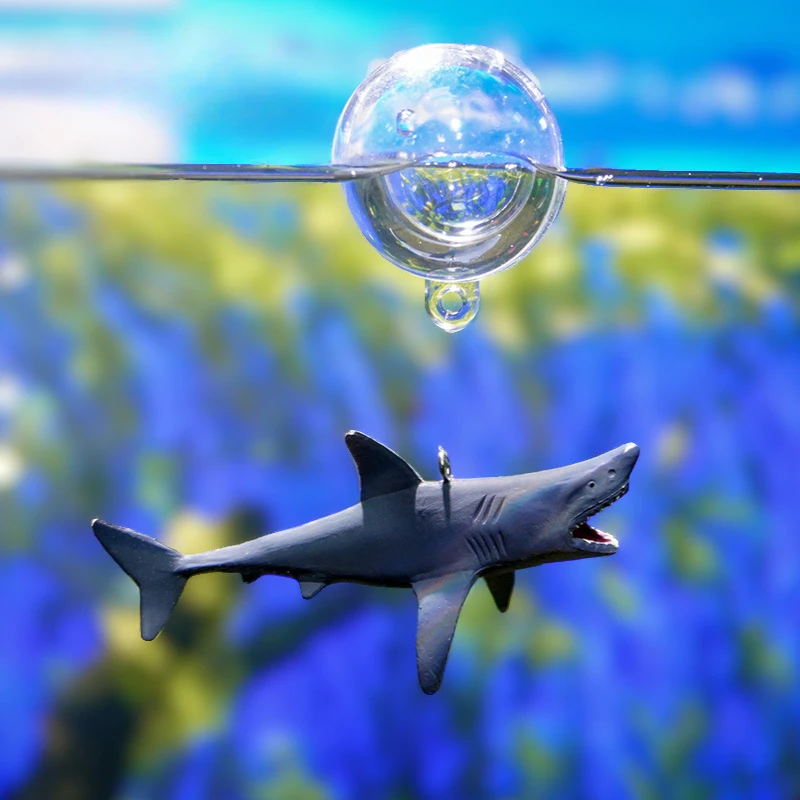 1 Set Fish Tank Shark Decorati - огляд і ціна Aquarium Fish Shark