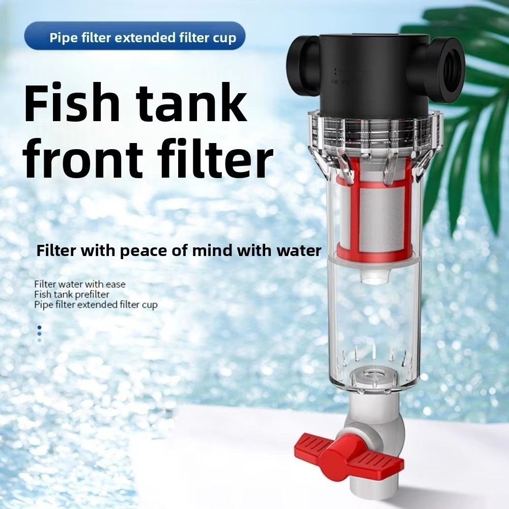 1/2 3/4 Female Thread Aquarium - огляд і ціна Aquarium Fish Waste Collector